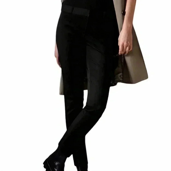 Banana Republic Skinny Sloan Pant Black Mid Rise  Classic Fit Women's size 10 - Picture 1 of 12